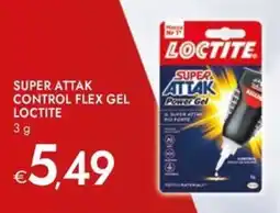 Bennet Super attak control flex gel LOCTITE offerta