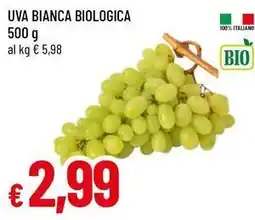 Famila Uva bianca biologica offerta