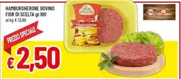Famila Hamburgherone bovino FIOR DI SCELTA offerta
