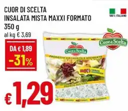 Famila Cuor di scelta insalata mista maxxi formato offerta