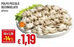 Famila Polpo piccolo decongelato offerta