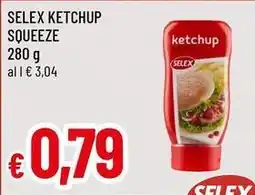 Famila Selex ketchup squeeze offerta
