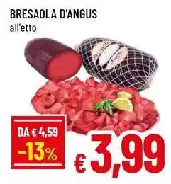 Famila Bresaola d'angus offerta