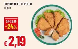 Famila Cordon bleu di pollo offerta