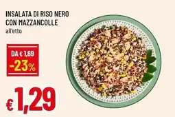 Famila Insalata di riso nero con mazzancolle offerta