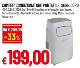 Famila Comfee' condizionatore portatile, sognidoro offerta