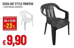 Famila Sedia gio' style minerva offerta