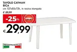 Bennet Tavolo cayman bica offerta