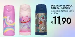 Bennet Bottiglia termica con cannuccia offerta