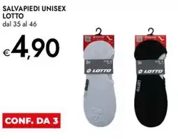 Bennet Salvapiedi unisex LOTTO dal 35 al 46 offerta