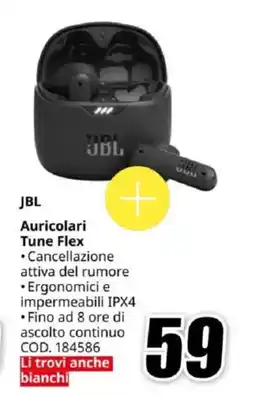 MediaWorld JBL Auricolari Tune Flex offerta