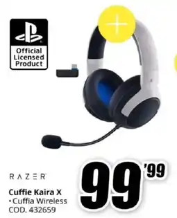 MediaWorld RAZER Cuffie Kaira X offerta