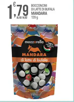 Iper Nonna Isa Bocconcini di latte di bufala MANDARA offerta