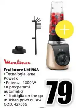 MediaWorld Moulinex Frullatore LM190A offerta