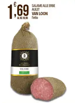 Iper Nonna Isa Salame alle erbe aulet VAN LOON offerta