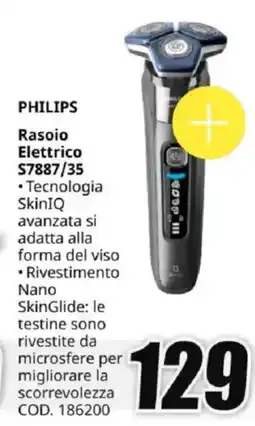 MediaWorld PHILIPS Rasoio Elettrico S7887/35 offerta