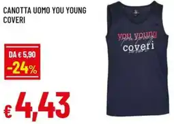 A&O Canotta uomo you young COVERI offerta