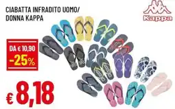 A&O Ciabatta infradito uomo/ donna KAPPA offerta