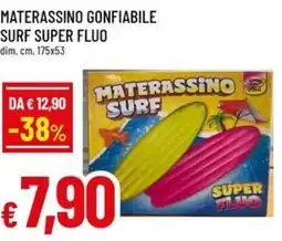 A&O Materassino gonfiabile surf super FLUO offerta