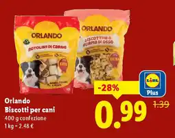 Lidl Orlando Biscotti per cani offerta