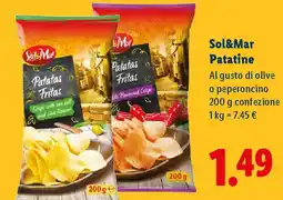 Lidl Sol&Mar Patatine offerta
