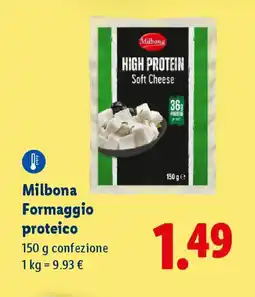 Lidl Milbona Formaggio proteico offerta
