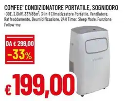 A&O Comfee' condizionatore portatile, sognidoro offerta