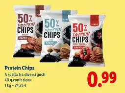 Lidl Protein Chips offerta
