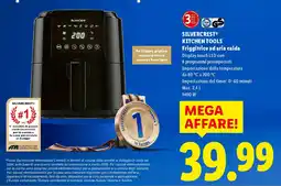 Lidl SILVERCREST KITCHEN TOOLS Friggitrice ad aria calda offerta