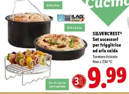 Lidl SILVERCREST Set accessori per friggitrice ad aria calda offerta