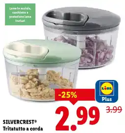 Lidl SILVERCREST Tritatutto a corda offerta