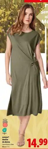 Lidl esmara Vestito da donna offerta
