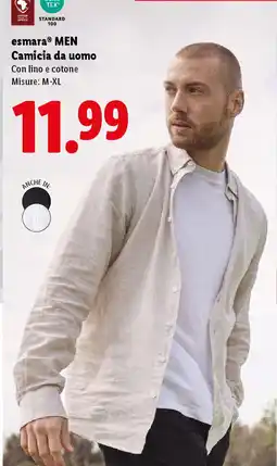 Lidl esmara MEN Camicia da uomo offerta