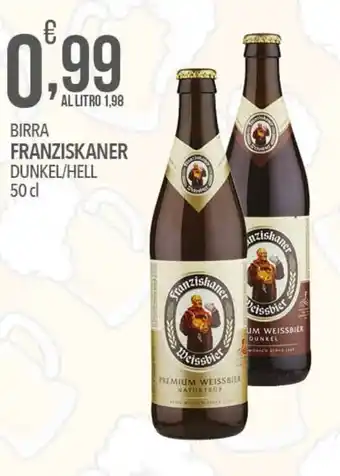 Iper Nonna Isa Birra franziskaner dunkel/hell offerta