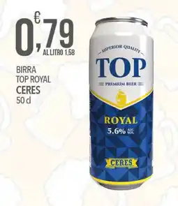 Iper Nonna Isa Birra top royal CERES offerta
