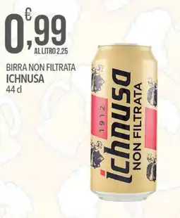 Iper Nonna Isa Birra non filtrata ICHNUSA offerta