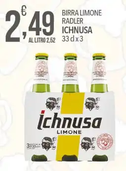 Iper Nonna Isa Birra limone radler ICHNUSA offerta