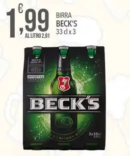 Iper Nonna Isa Birra BECK'S offerta