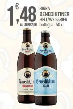 Iper Nonna Isa Birra benediktiner hell/weissbier offerta