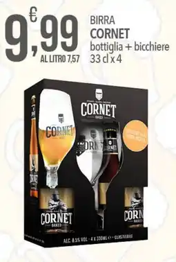 Iper Nonna Isa Birra cornet bottiglia + bicchiere offerta
