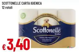 A&O Scottonelle carta igienica 12 rotoli offerta
