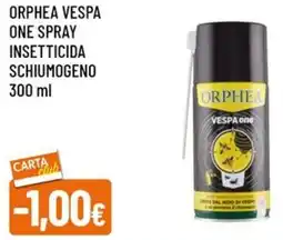 A&O Orphea vespa one spray insetticida schiumogeno offerta