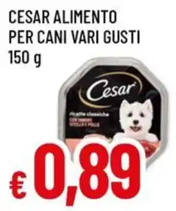 A&O Cesar alimento per cani vari gusti offerta