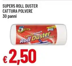 A&O Super5 roll duster cattura polvere 30 panni offerta