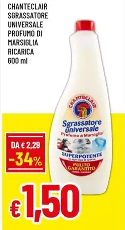 A&O Chanteclair sgrassatore universale profumo di marsiglia ricarica offerta