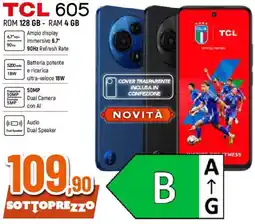 Ipercoop TCL 605 ROM 128 GB RAM 4 GB offerta