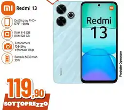 Ipercoop Redmi 13 offerta