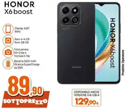 Ipercoop HONOR X6 boost offerta