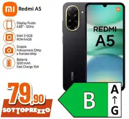 Ipercoop Redmi A5 offerta