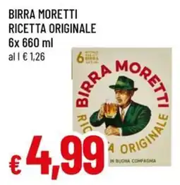 A&O Birra moretti ricetta originale offerta